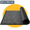 Deurmat binnen droogloop - 90 x 150 cm - Donkergrijs - Pasper deurmatten