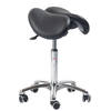 Global Stole Zadelkruk Echo Alu50 Ergonomic echt leer