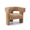 Bronx71 Scandinavische fauteuil Bibi chenille terracotta.