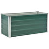 vidaXL Plantenbak verhoogd 100x40x45 cm gegalvaniseerd staal groen