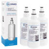 AllSpares Waterfilter (3x) voor Koelkast geschikt voor Liebherr 7440002