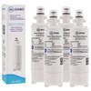 AllSpares Waterfilter (4x) voor koelkast geschikt voor LG Beko 874960100