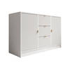 Meubella Dressoir Tavares - Wit - 118 cm