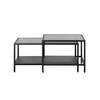 Giga Living - Salontafel Bronco Set Zwart Metaal