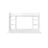 Wandbureau 110x75x48 cm wit MDF ML-Design