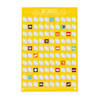 Retro poster - 100 kaassoorten kraskaart