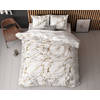 Sleeptime Marble Dekbedovertrek - 240X200/220 + 2 x kussenslopen 60x70 - Wit