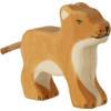 Holztiger Lion, small, standing ca. 6 x 2