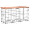 vidaXL Tuinbank schanskorfontwerp 83x31,5x42 cm massief douglashout