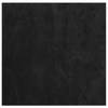 vidaXL Vloerkleed HUARTE laagpolig zacht wasbaar 120x120 cm zwart