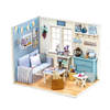 Ikonka DIY Modelbouw Woonkamer - Miniatuurhuisje Fresh Sunshine - Miniatuur Bouwpakket