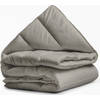 Royalbed Tender Grey 140x200cm - Dekbed zonder overtrek - Wasbaar hoesloos dekbed - All year zomerdekb