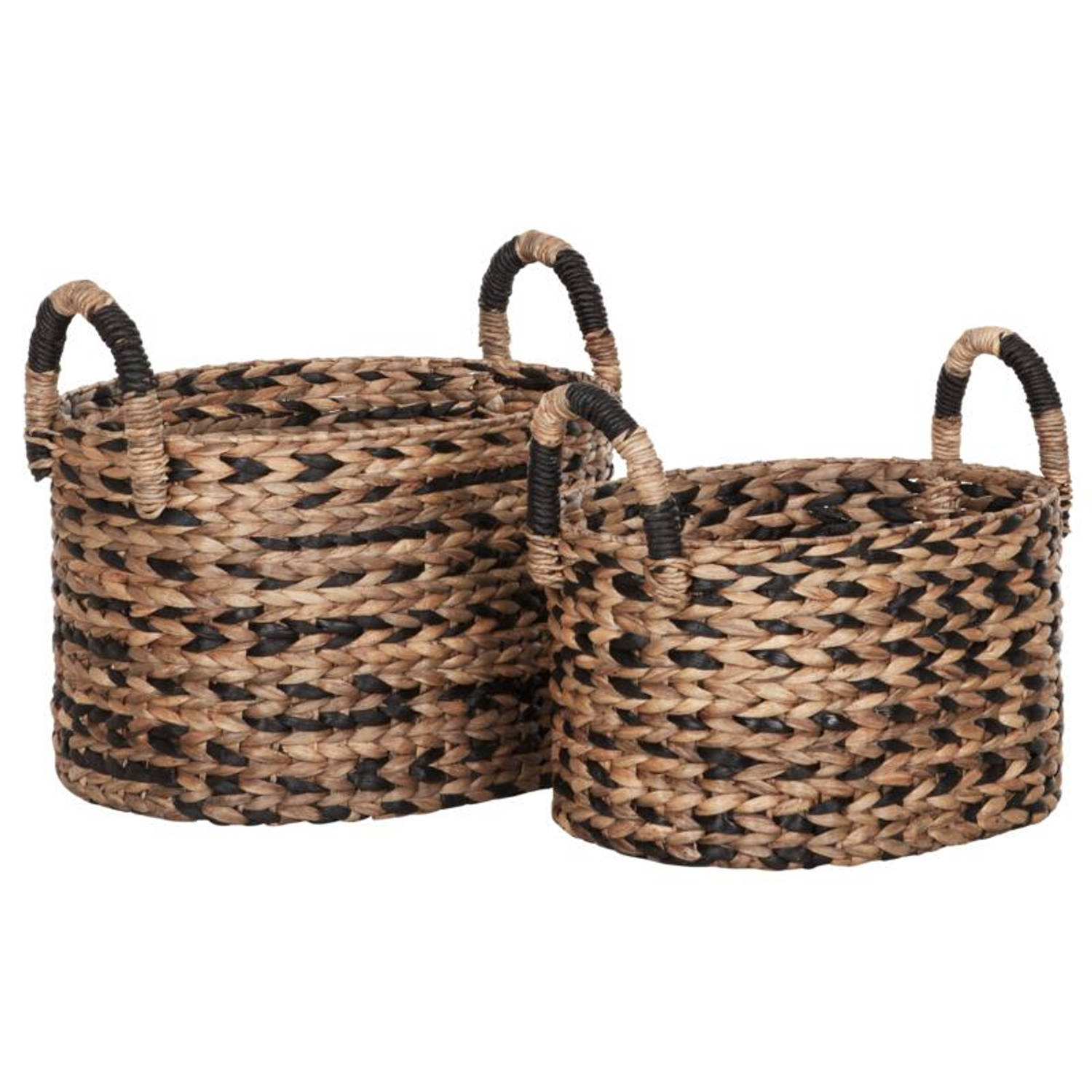 MUST Living Basket MUST Living oval, set of 2,25xØ41 cm 30xØ46 cm