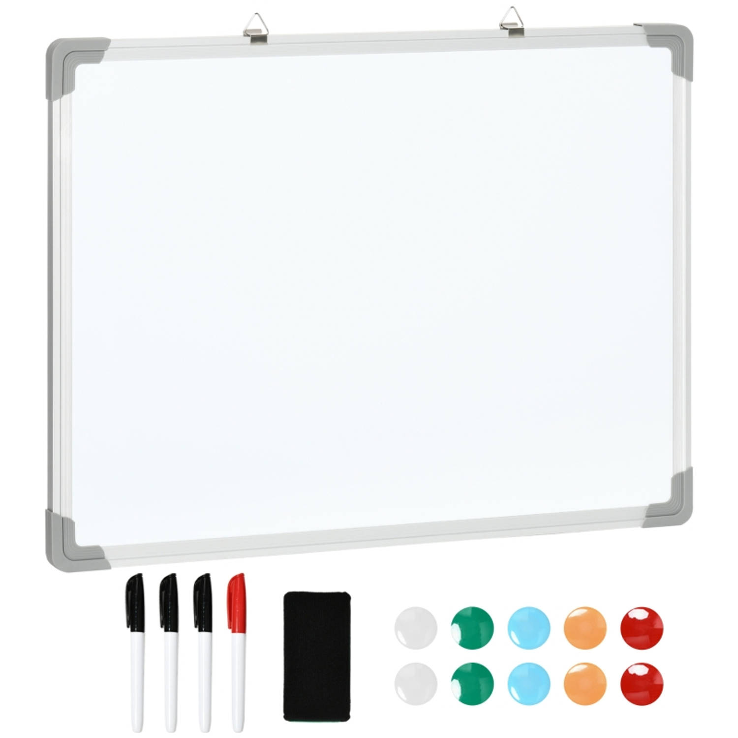 White board Memobord Magnetisch tekenbord 60 x 1,8 x 45cm