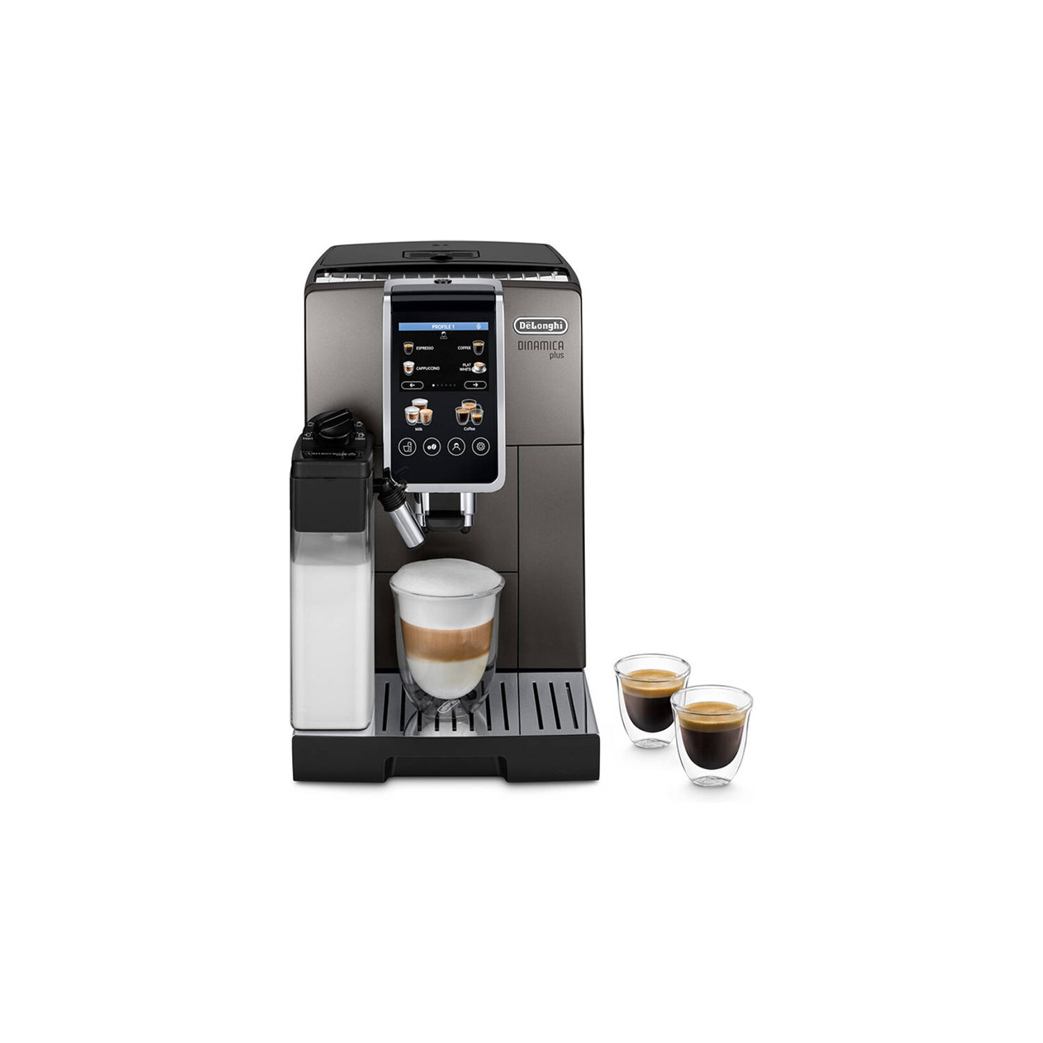 DeLonghi Dinamica Plus ECAM380.95.TB â Volautomatische espressomachine