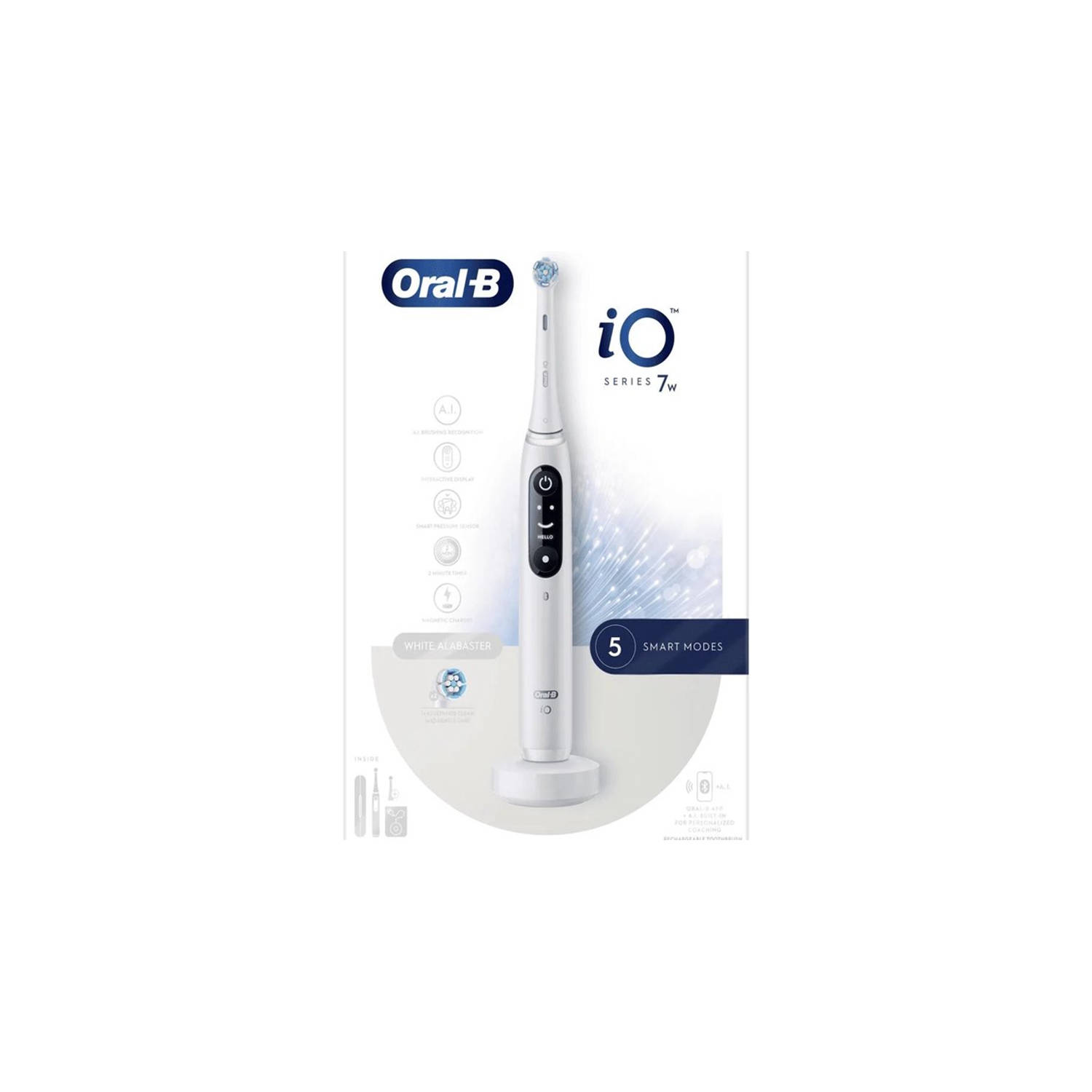 Oral-B iO Series 7w Wit met extra opzetborstel