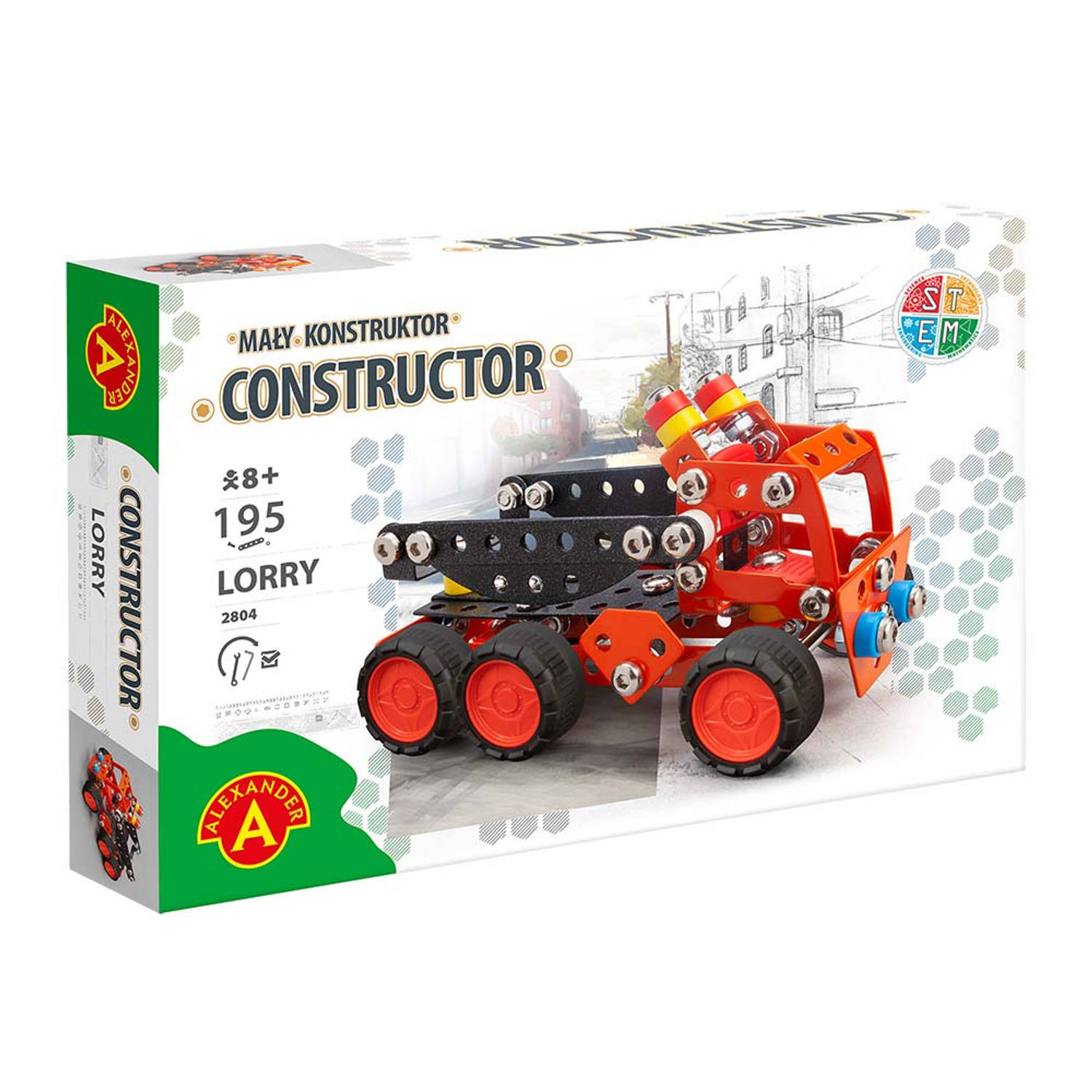 Alexander Toys Constructor - Lorry - 195pcs