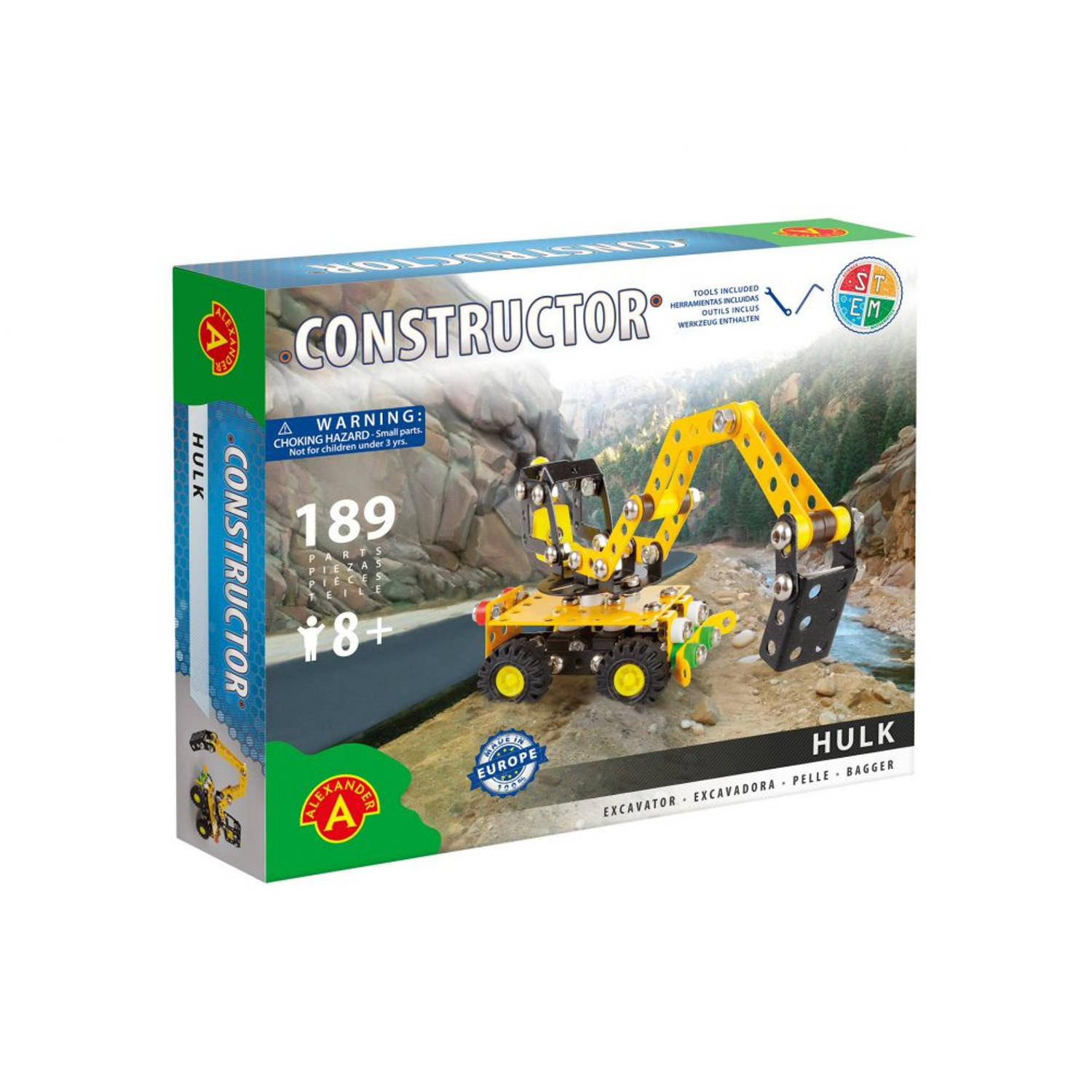 Alexander Toys Constructor - Hulk (Excavator) - 189pcs