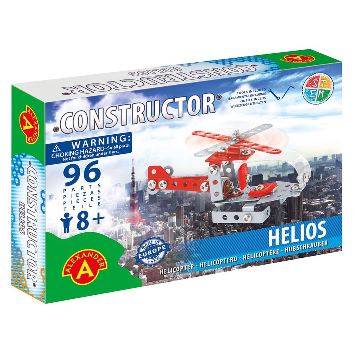 Alexander Toys Constructor - Helios (Helicopter) - 96pcs