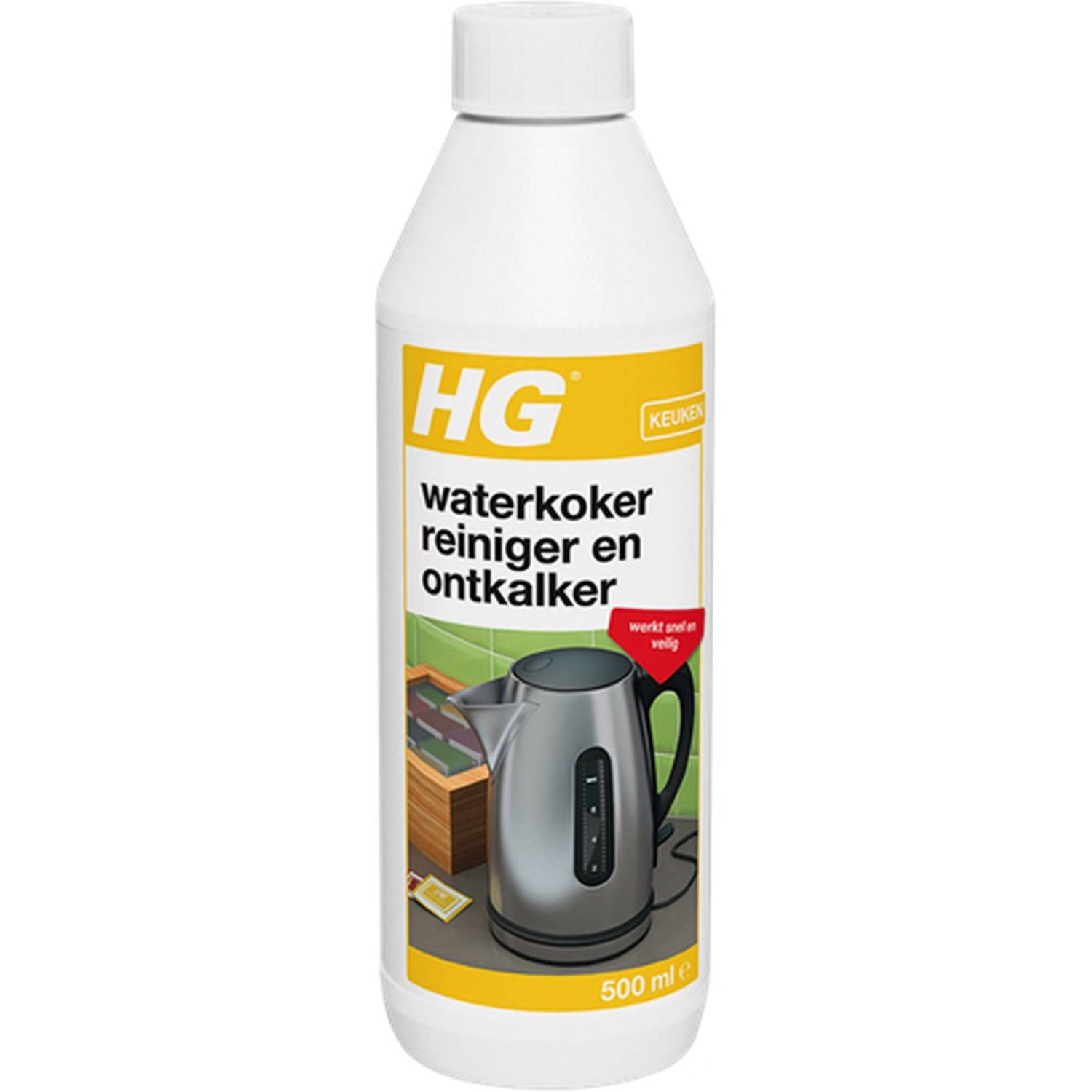 HG reiniger & ontkalker voor waterkokers duoverpakking 500 ml