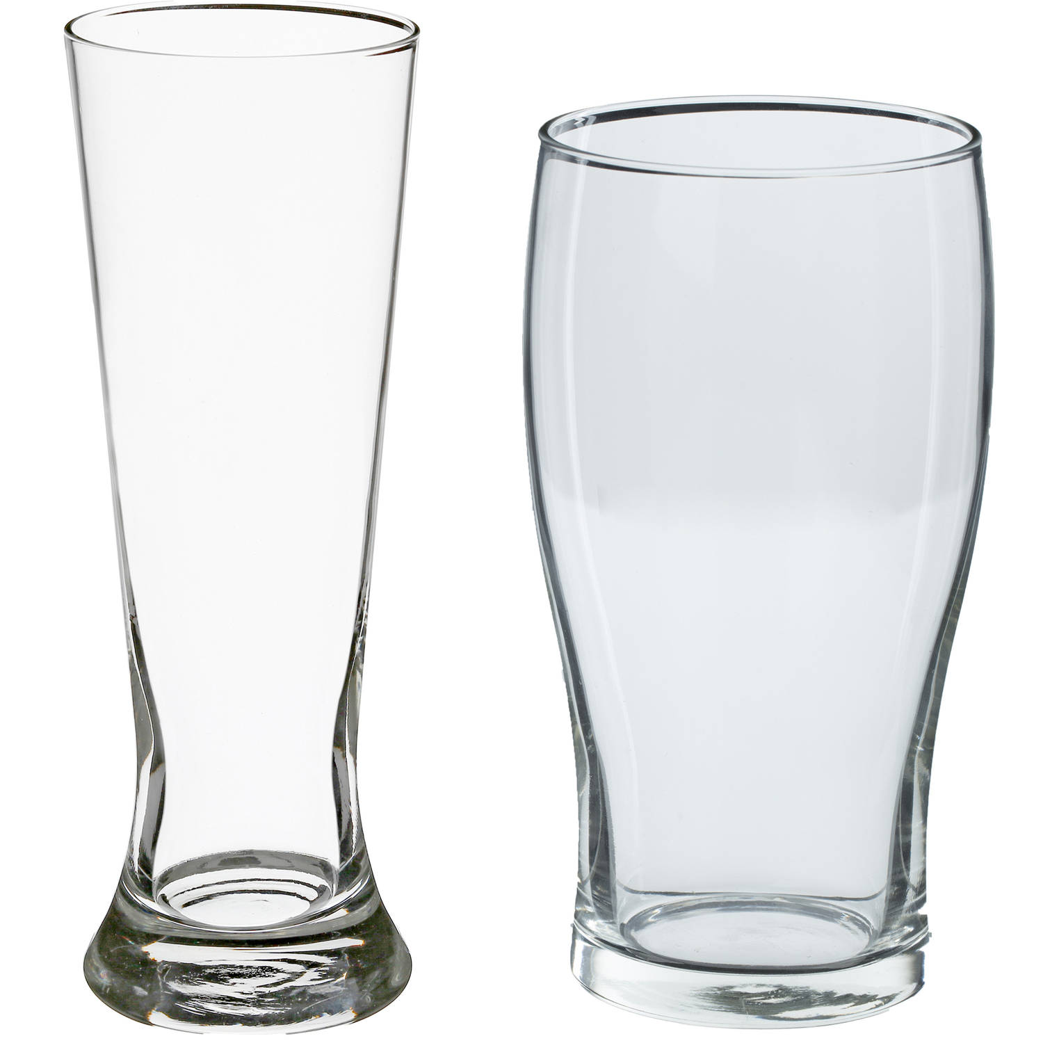 Bierglazen set pilsglazen fluitje-pint glazen 8x stuks glas Bierglazen