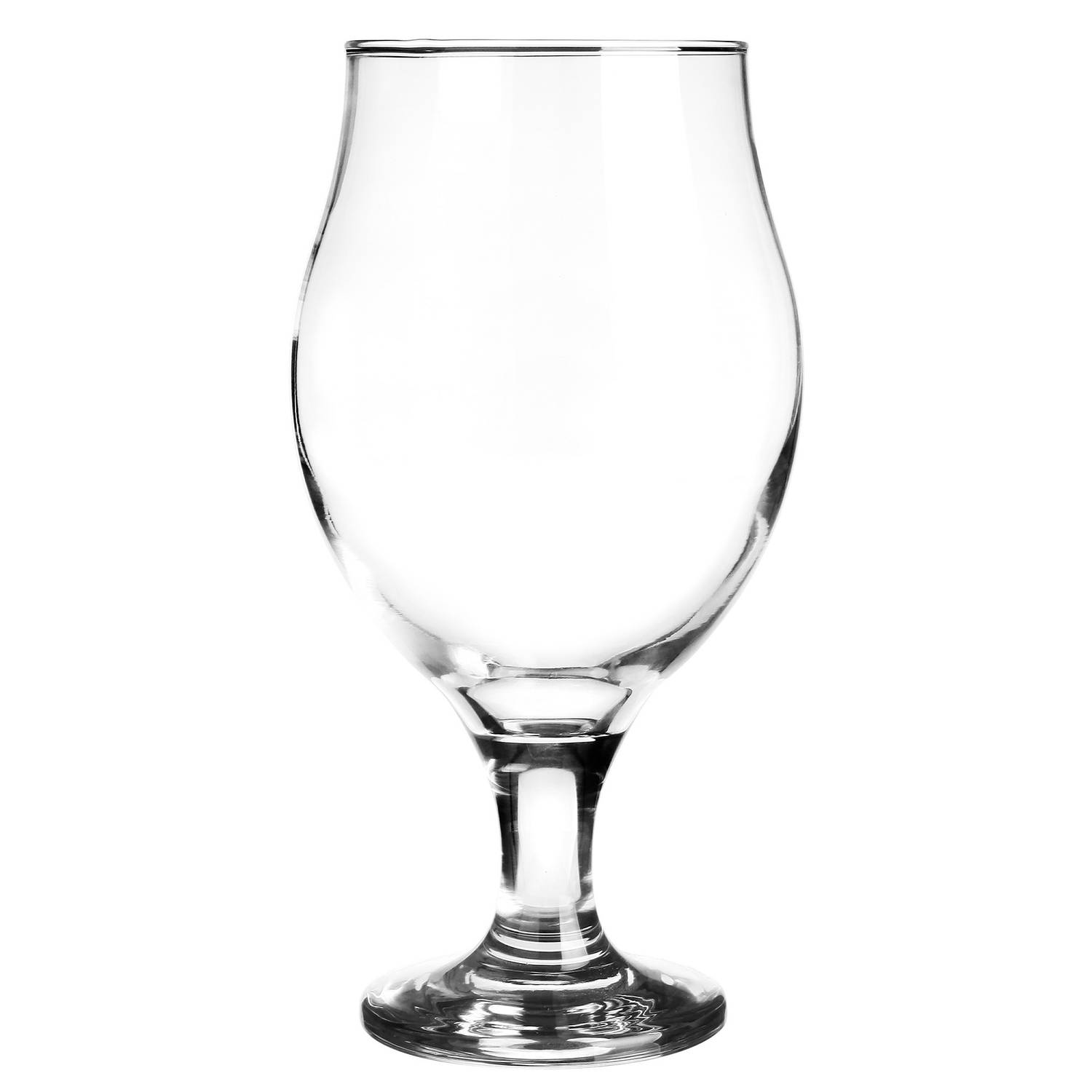 Glasmark Bierglazen - 6x - op voet - 500 ml - glas - speciaal bier - Bierglazen