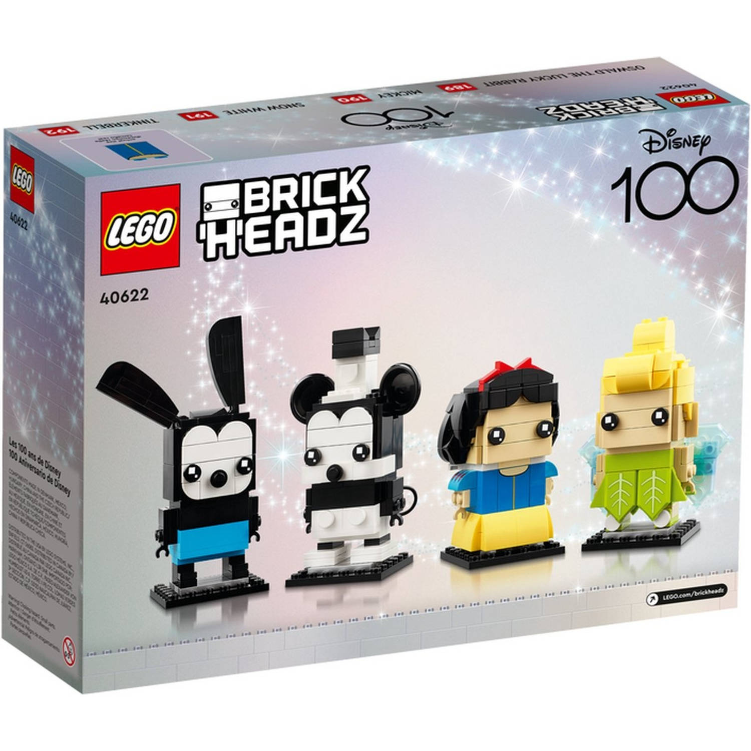 LEGO Brickheadz 40622 - Disney's 100e Verjaardag