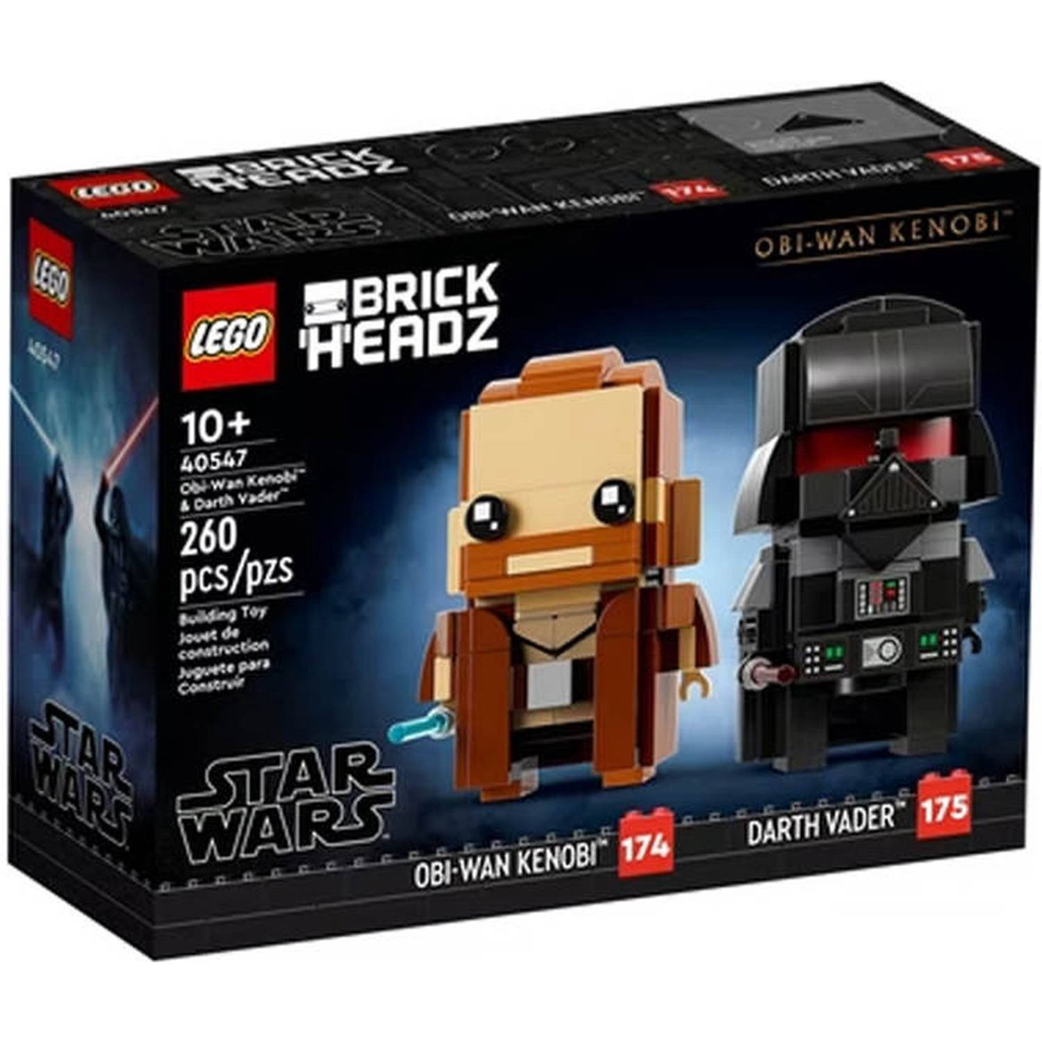 LEGO Brickheadz Star Wars Obi-Wan Kenobi™ & Darth Vader™