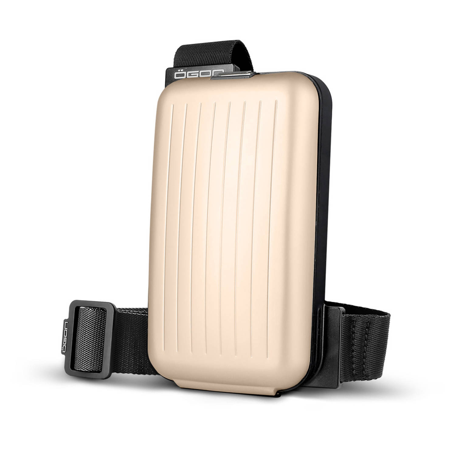 Ögon Designs Phone Bag Aluminium Telefoontas - Sling Bag - Rosé Goud