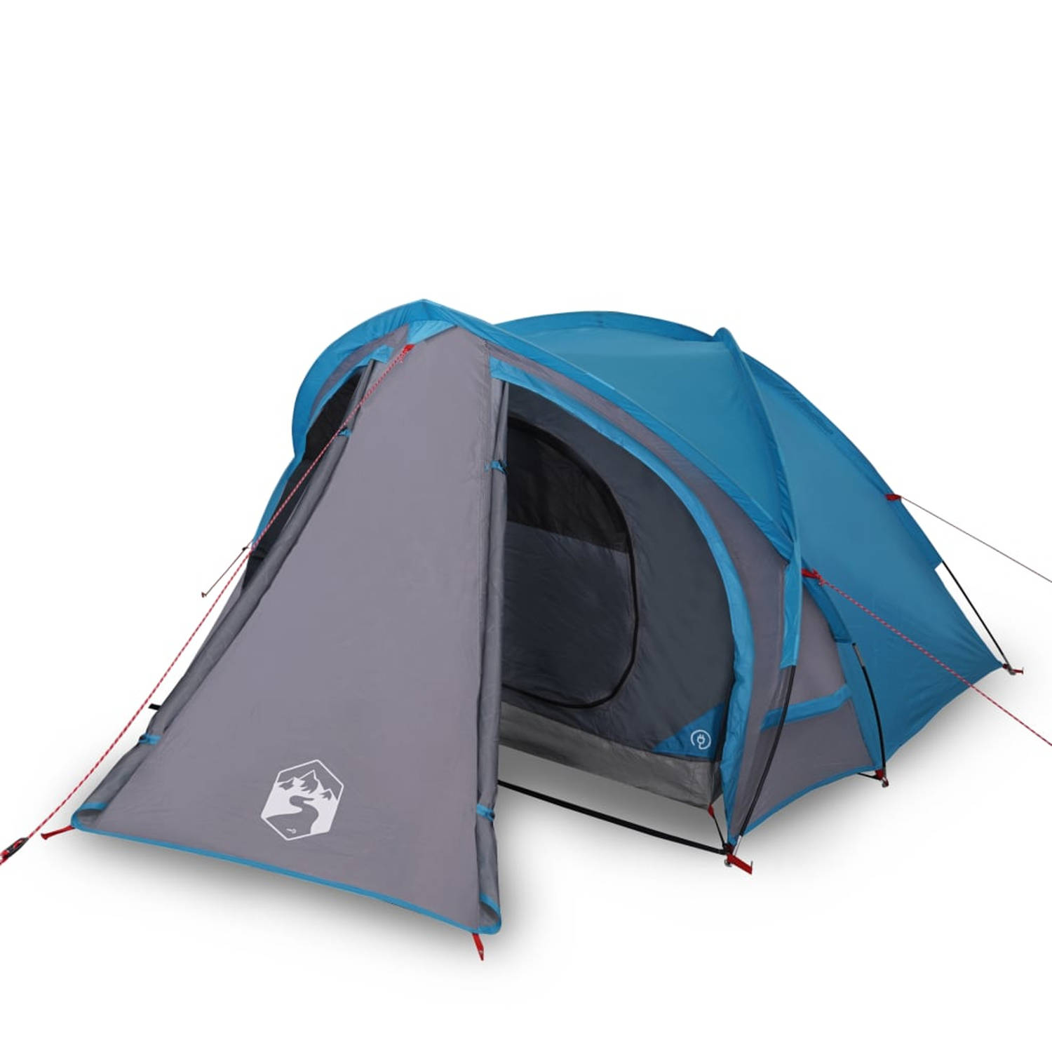 vidaXL Tent 2-persoons 320x140x120 cm 185T taft blauw