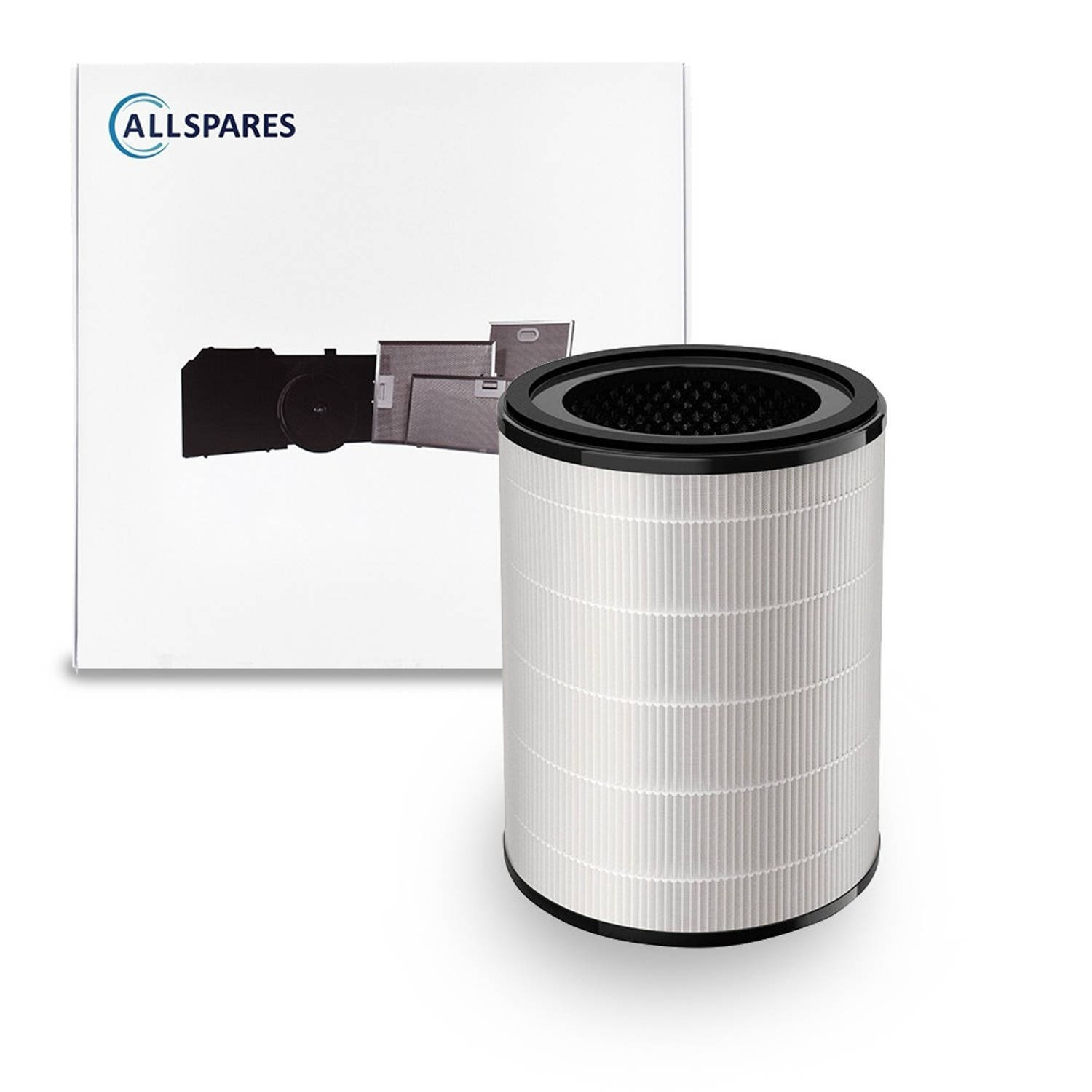 AllSpares HEPA-filter geschikt voor Luchtreiniger Philips, FY3430, FY3430-30