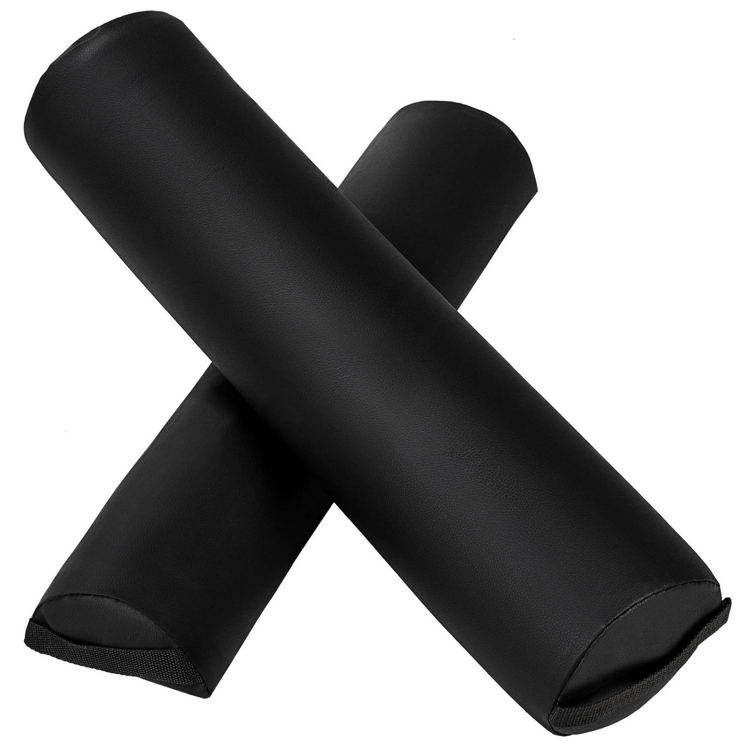 tectake® - massagekussens - set steunrollen - kleur zwart