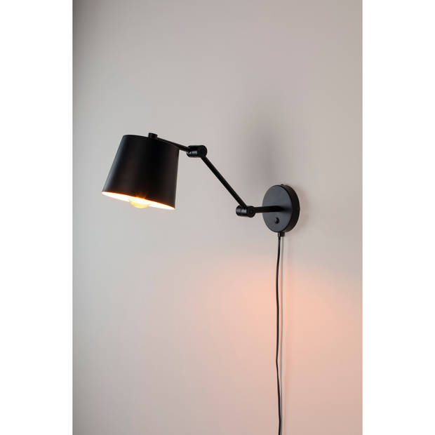 Housecraft Hajo Wandlamp - Zwart