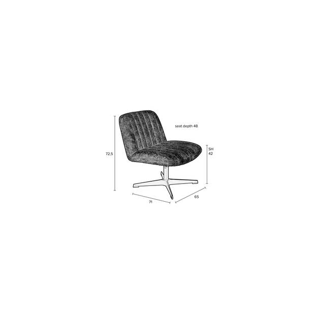 Housecraft Belmond Fauteuil Rib Groen