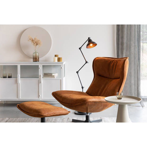 Housecraft John Fauteuil Cognac - Bruin