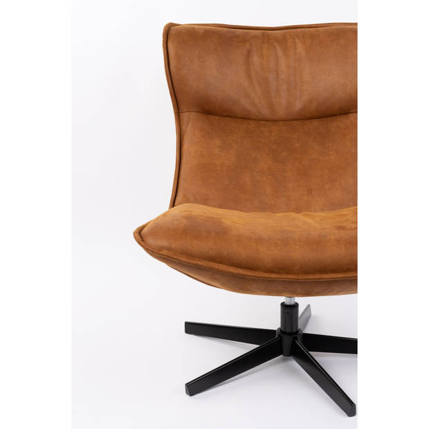 Housecraft John Fauteuil Cognac - Bruin