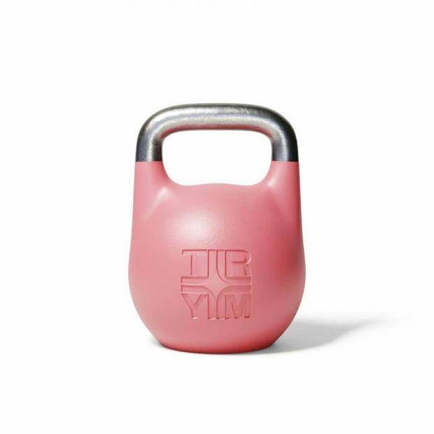TRYM Competitie Kettlebell 8 kg - Roze - Staal