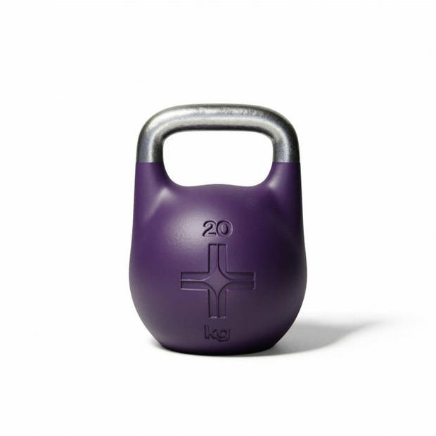 TRYM Competitie Kettlebell 20 kg - Paars - Staal