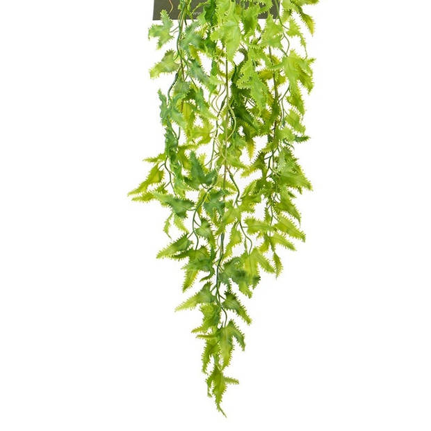 Louis Maes kunstplanten - Varen - lichtgroen - hangende takken bos van 55 cm - Kunstplanten