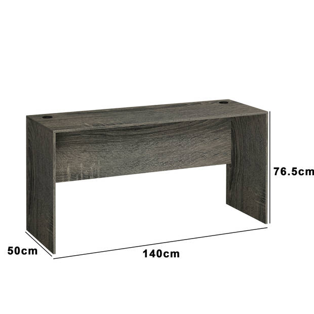 Bureau - laptoptafel - 140 cm breed en 50 cm diep