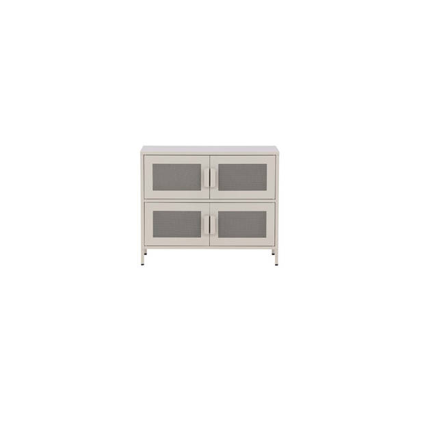 Nett dressoir 4 deuren beige.