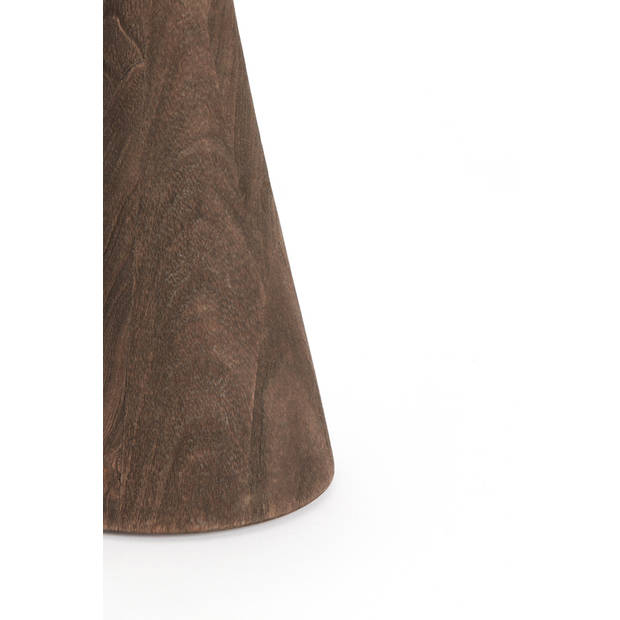 Light&living Lampvoet 12x16x39 cm SABULI hout mat donker bruin