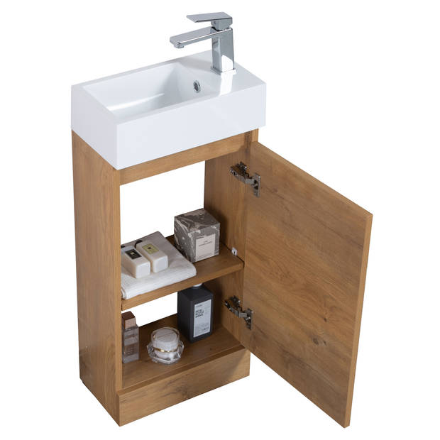 Badplaats Toiletmeubel Peru 40cm - eiken