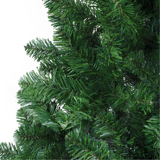 Bellatio Decorations Kunst kerstboom - groen - H120 cm - met opbergzak - Kunstkerstboom