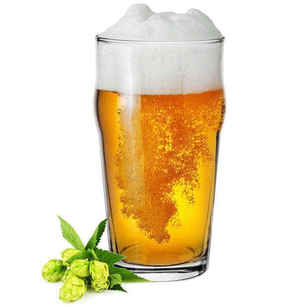 Glasmark Bierglazen - 12x - pils glas - 530 ml - glas - speciaal bier - Bierglazen
