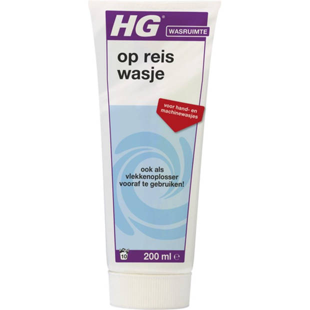 Hg Wasmiddel - Op Reis Wasje - 200 Ml - 2 Stuks !