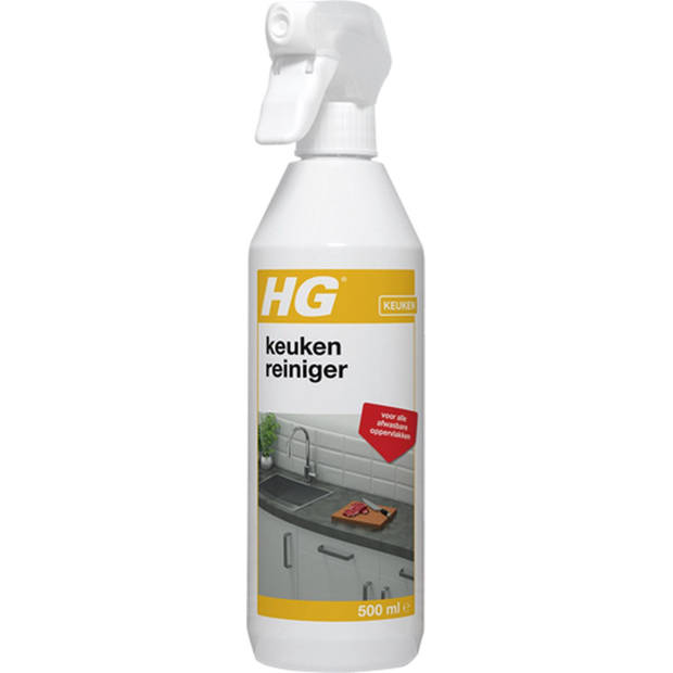 HG sprayreiniger Hygiëne 500 ml - Keuken/wc/Toiletbril/aanrechtbladen alles reiniger schoonmaak artikel - 2 Stuks !