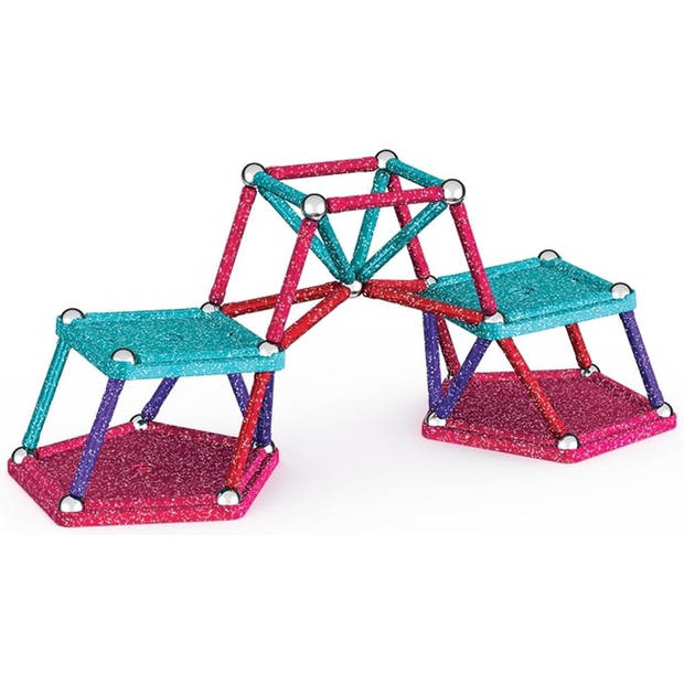 Geomag Glitter Set Recycled - 60-delig