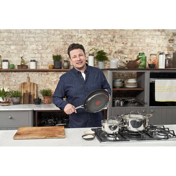 Tefal Jamie Oliver Cooks Direct On koekenpan - Ø 24 cm