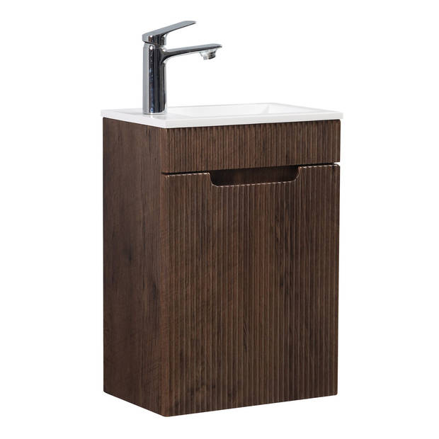 Badplaats Toiletmeubel Thermis 40cm - walnoot bruin